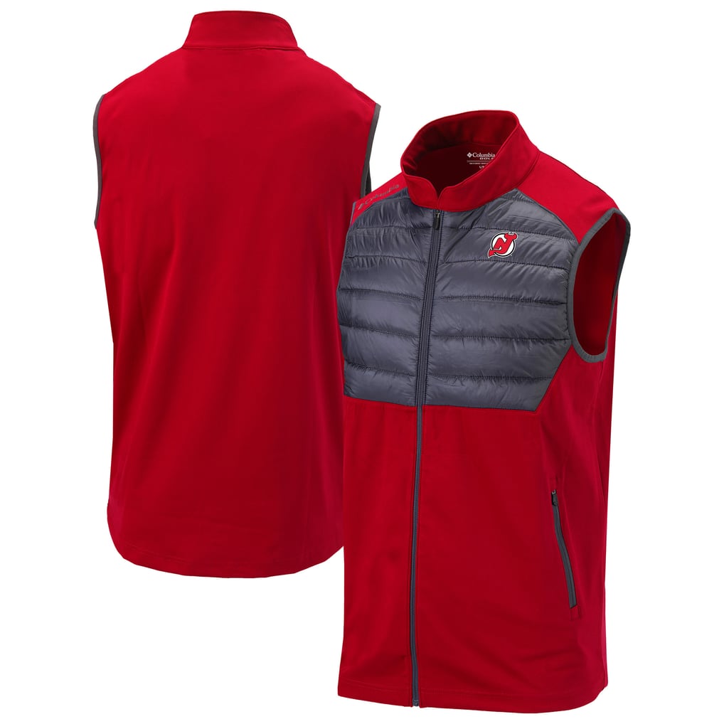  New Jersey Devils Columbia In The Element Omni-Wick Full-Zip Vest - Red